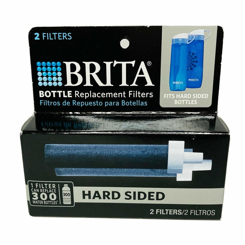2 pack Brita Bottle Replacement Filters Hard Sided & Sports Bottles