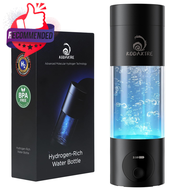 HYDROGEN WATER BOTTLE GENERATOR 4780PPB SPE/PEM 8OZ PCTG NEW