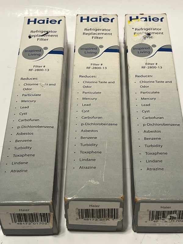 Haier RF-2800-13 fridge freezer fridge filter, water filter (3 Filters)
