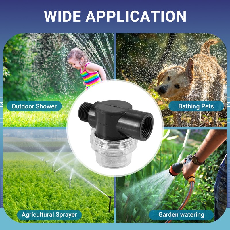Water Pump Strainer , RV Replacement 1/2 Inch -on Pipe Strainer Compatible8752 gallery