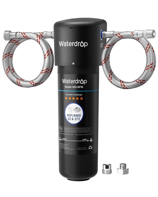 NSF Certified 10UA Under Sink Water Filter – 11,000 Gallon Capacity & Easy Setup