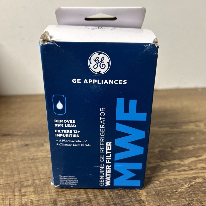 (1-Pack) GE MWF Genuine Smart Water Filter Removes 99% Lead NSF Certified