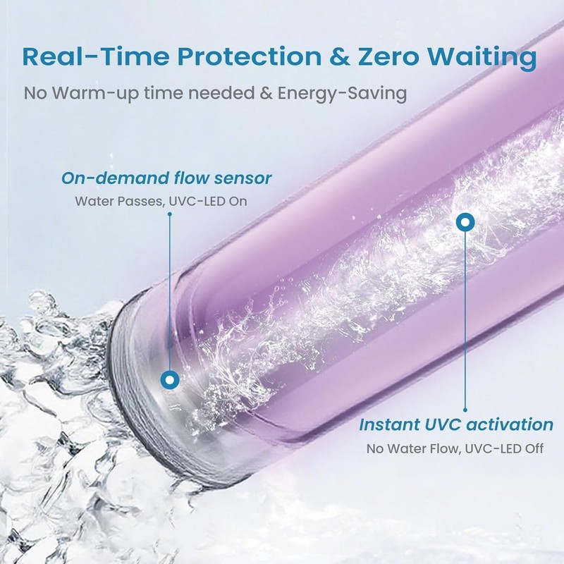 UV Water Filter - LED for Under Sink, Reduce up to 99.999% Bacteria, Maintena... gallery