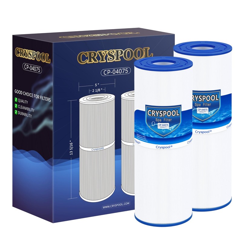 04075 Filter for C-4950, PRB50-IN, Cal Spa Hot Tub, 50 Sq. Ft, 2 Pack