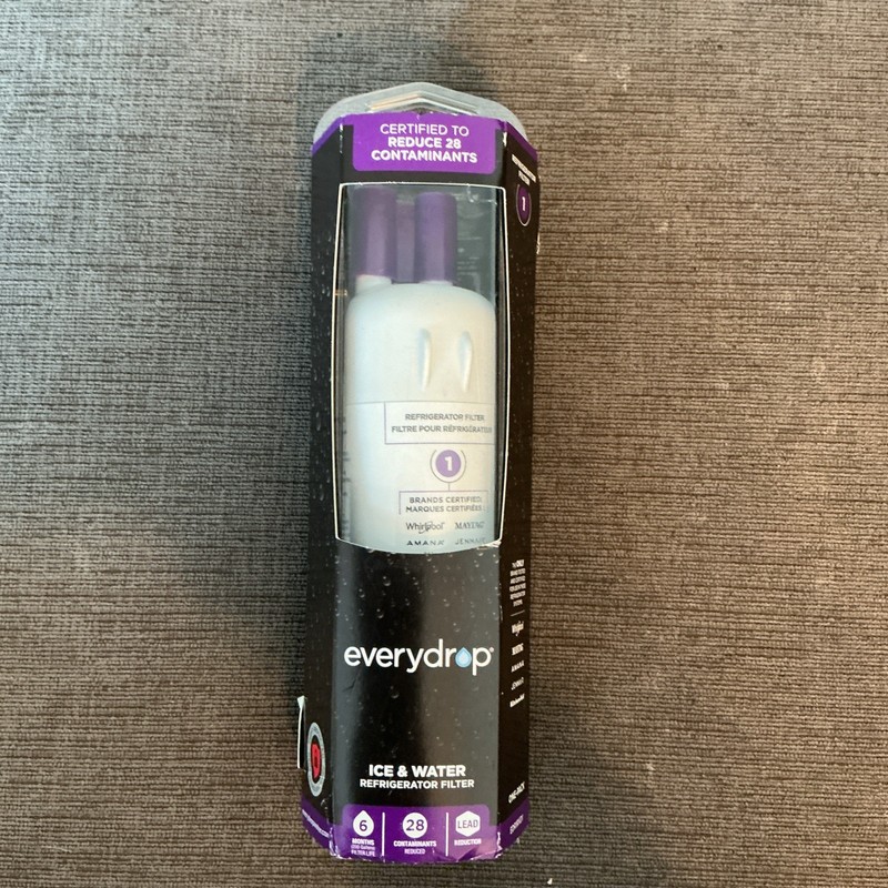 EveryDrop #1 Refrigerator Ice and Water Filter Purple Sealed (Brand New In Box)