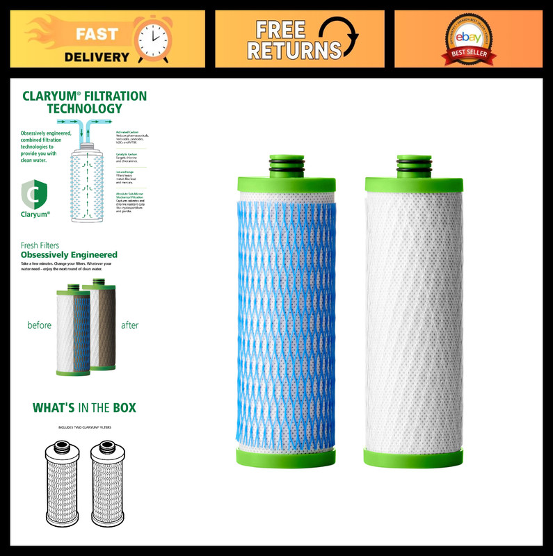 Water Filter Replacement – 2 Pack