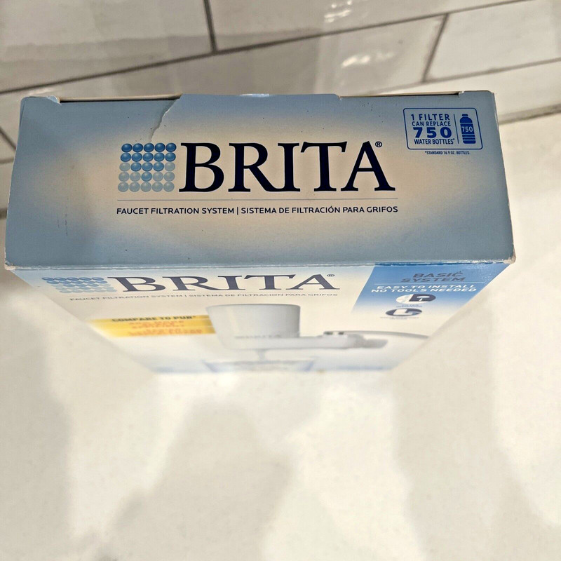 Brita Basic Tap Water Faucet Filtration System - White - New gallery