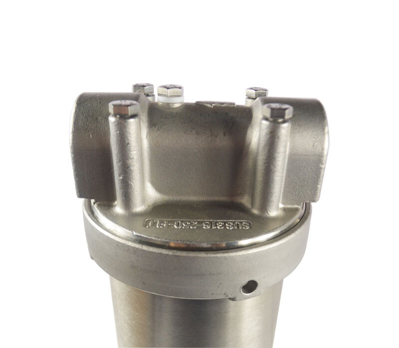 Stainless steel Filter Housing W/Bracket&Wrench pin for 20" Cartridges 3/4" NPT gallery