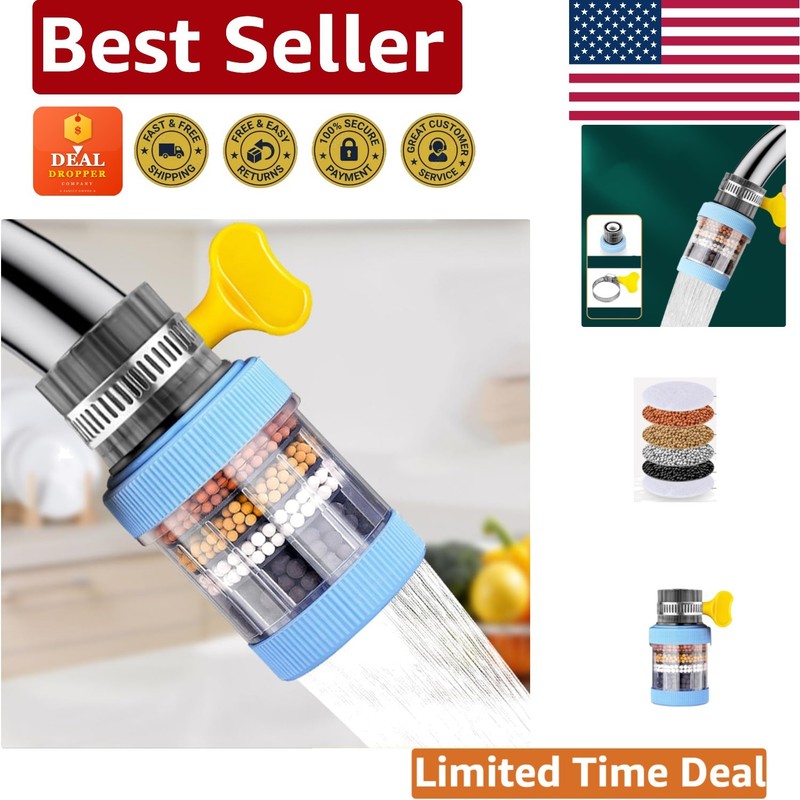 Champagne Taste: 3 Pack Water Filter Faucet System – Filter Out the Impurities