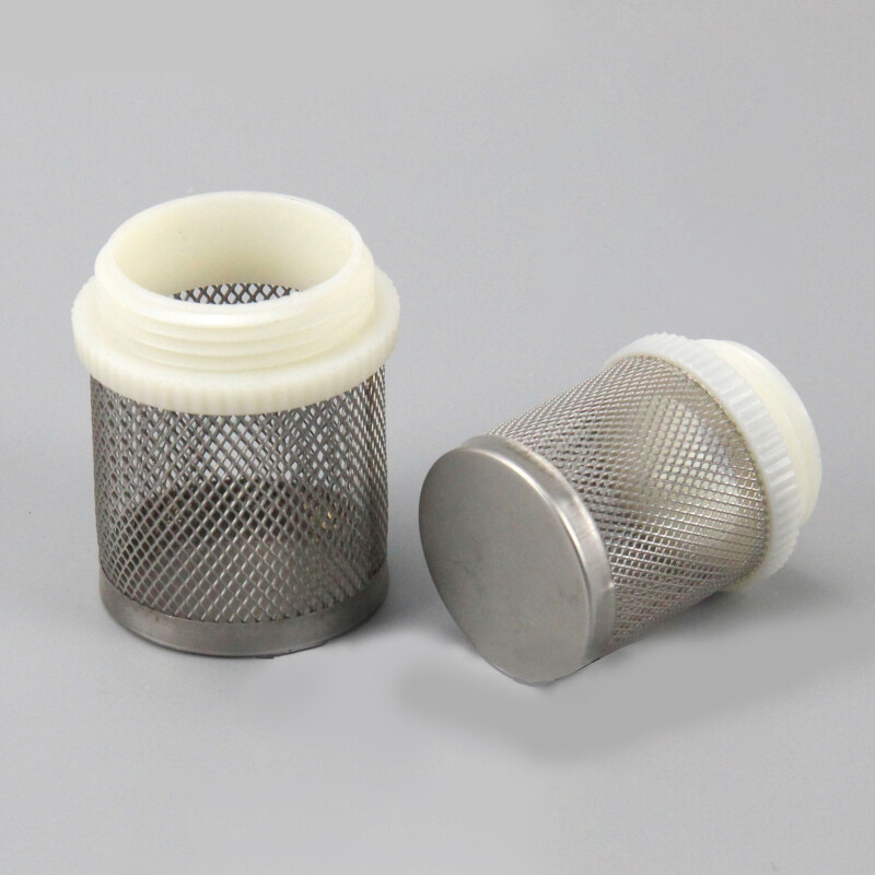 Stainless Mesh Filter Strainer Male/Internal Thread 1/2" ~ 4" Water Pipe plastic gallery