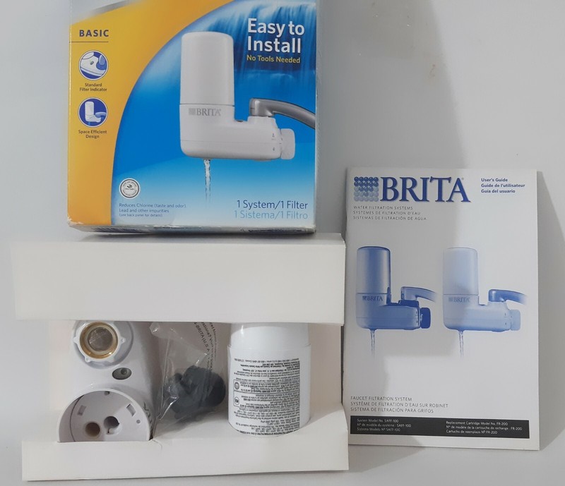 Brita Tap Water Filter System Faucet Filtration System Filter Change Reminder