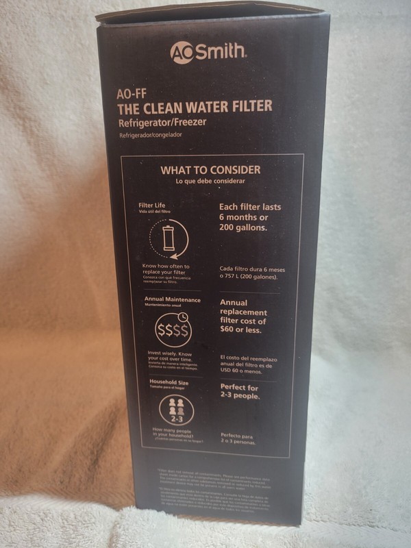 AO Smith AO-FF Advanced Single-Stage Carbon Under Sink Filtration System Advance gallery