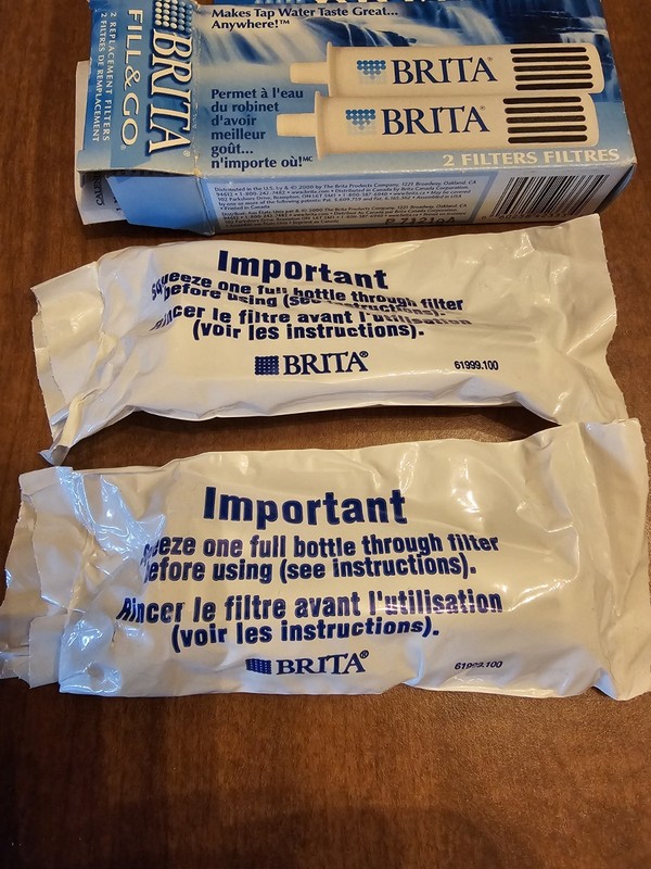 2 Brita Fill And Go Bottle Replacement Filters gallery