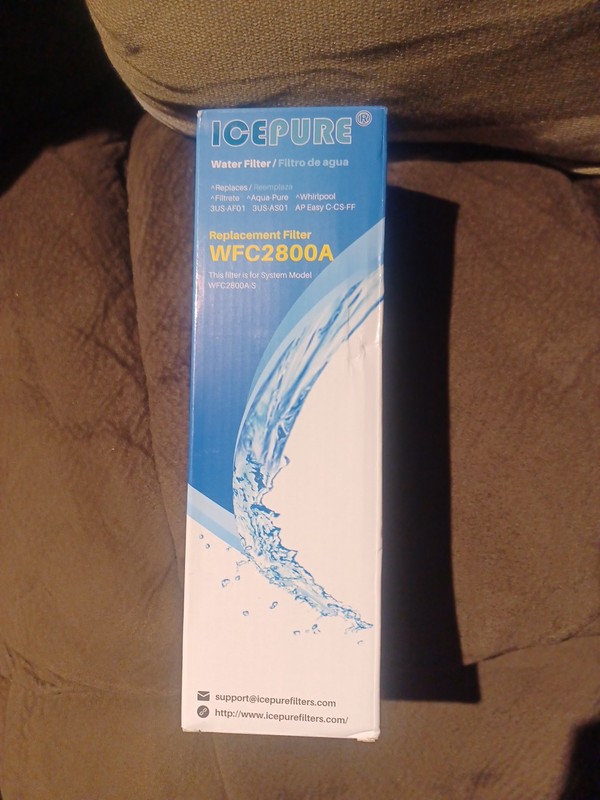 Sealed IcePure WFC2800A Filter This Filter is For System Model WFC2800A-S