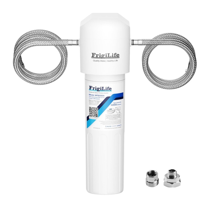 WFS5300A Under Sink Water Filter System, 3 Years, 22000 Gallons, Under Counte…
