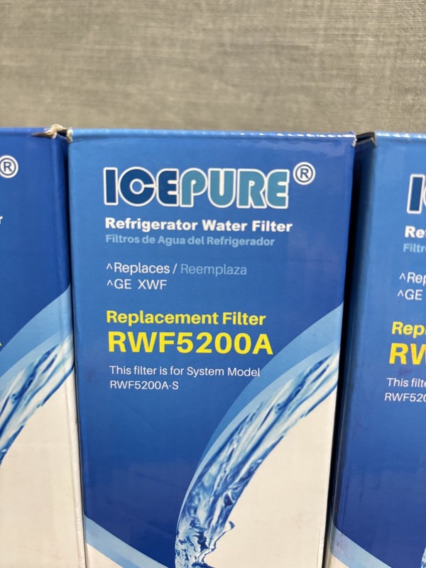 3 X ICEPURE PRO RWF5200A~ Refrigerator Replacement Water Filter~ 3 filters gallery