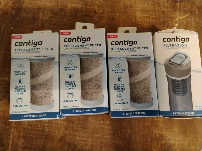 Contigo Replacement Filter Cartridge 4 Cartridges Brand New