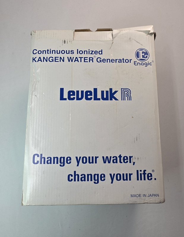 Leveluk R Enagic Kangen TYH-71 Water Ionizer Filter Machine Generator Turns On