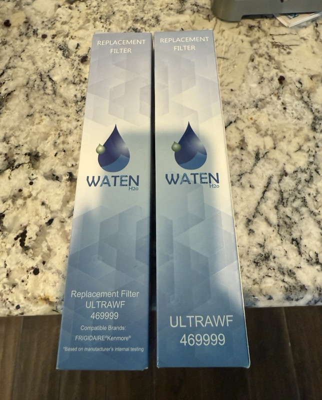 WATEN H2O ULTRAWF 469999 Water Filter 2-Pack Frigidaire/Kenmore 200 gal