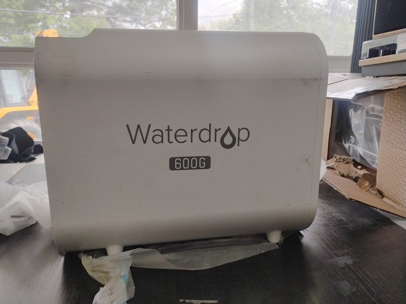 Water Drop Reverse Osmosis Water Filtration System #Wd-g2p600-W 17.3X5.9×14″
