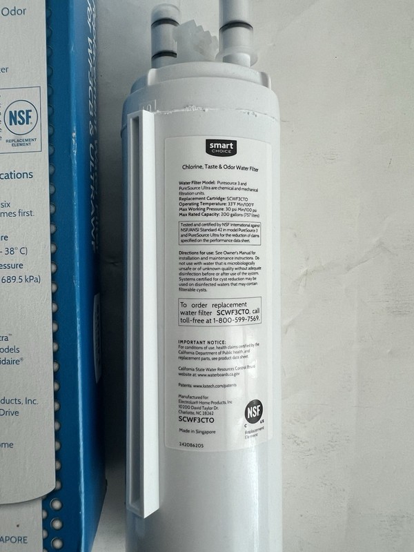2 Smart Choice SCWF3CTO And 1 Pureza Water Filter for Frigidaire ULTRAWF 3Lot gallery