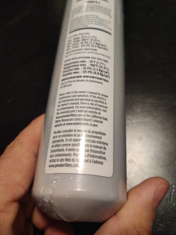 Genuine GE FQK2J Under Sink Dual Flow Drinking Replacement Water Filter gallery
