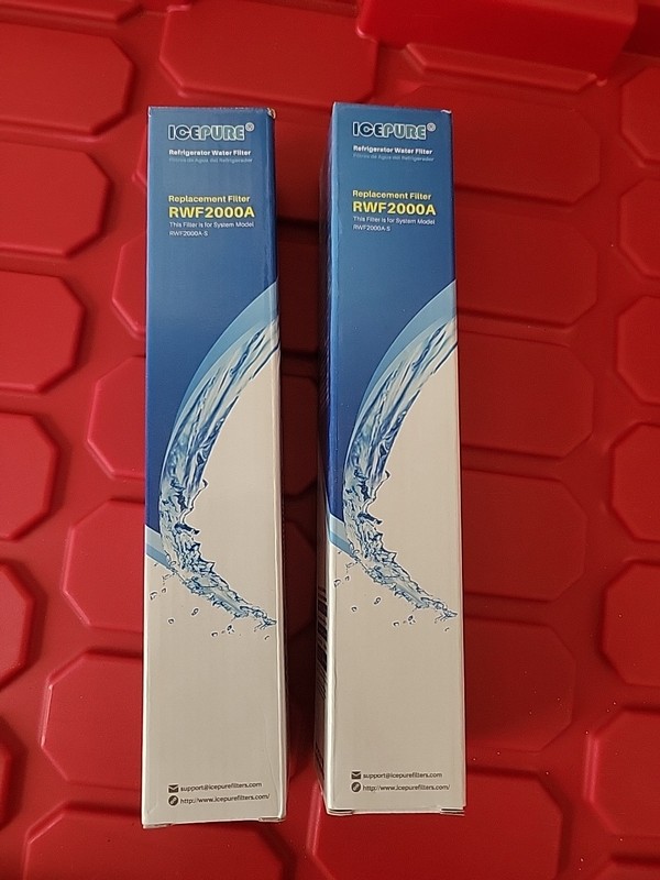 ICEPURE Refrigerator Water Filters RWF2000A Lot of 2 New