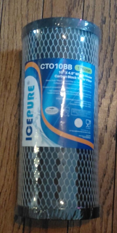 IcePure Whole Home Water Filter CT010BB 1 Micron