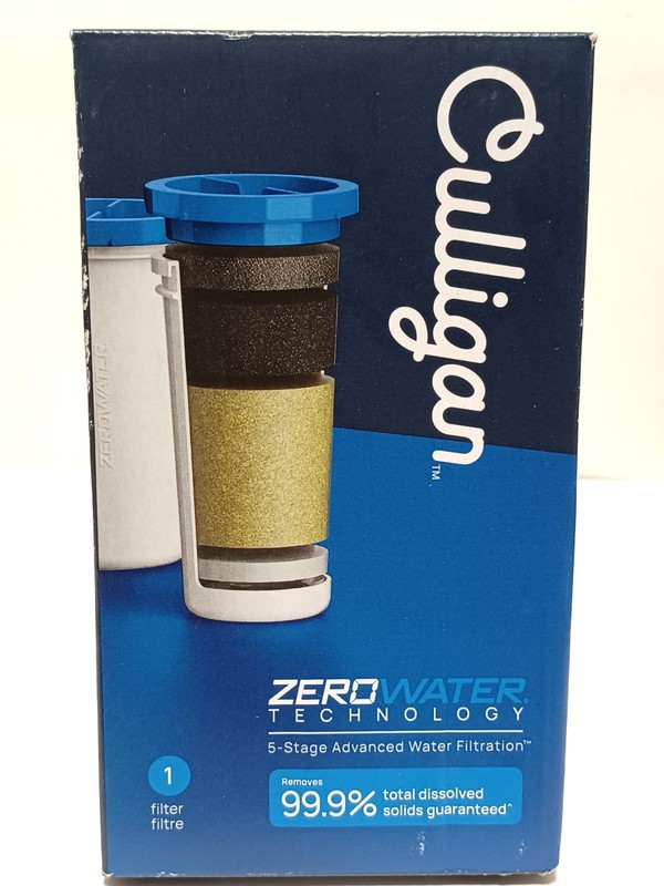NEW- CULLIGAN 5-stage Filter Replacement For Zero Water Pitcher ZEROF01 ~ SEALED