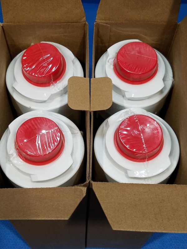 Replacement Filters for Elkay 51300C 55898C ERF750 EWF3000 No Chip 4‑Pack