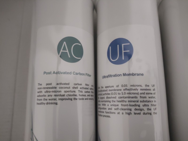 iSpring CU-A4 0.01μm Ultra-Filtration Under Sink Water Filter System SEALED READ gallery