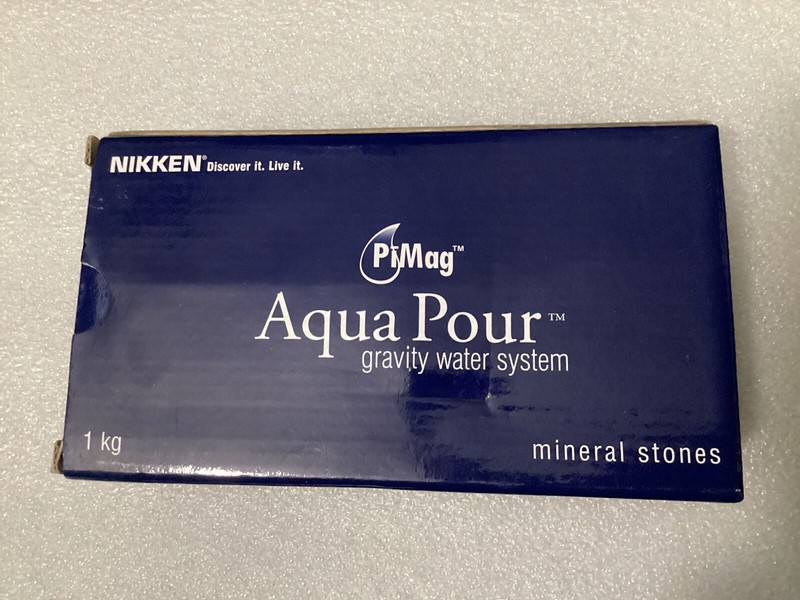 NIKKEN PIMAG AQUA POUR WATER MINERAL STONES 1386 ( 1 Kg.)