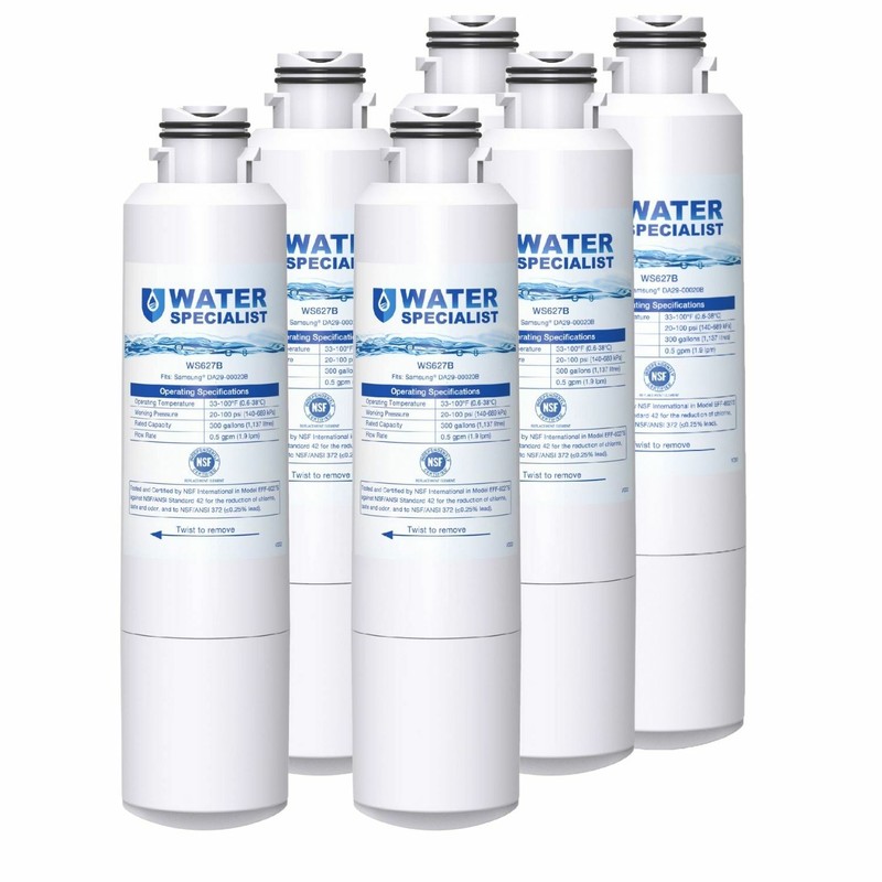 Waterspecialist DA29-00020B Fridge Water Filter, Replacement for Samsung HAF-CIN