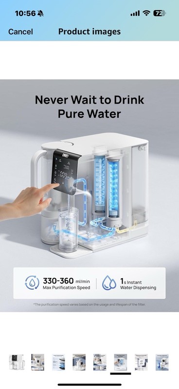 Dreo Reverse Osmosis Water Filter, 7-Stage RO Filtration System, Installation gallery