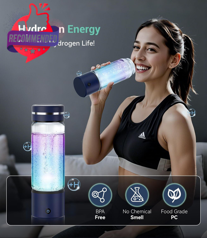 4000PPB HYDROGEN WATER BOTTLE GENERATOR — HIGH CONCENTRATION SPE PEM IONIZER gallery