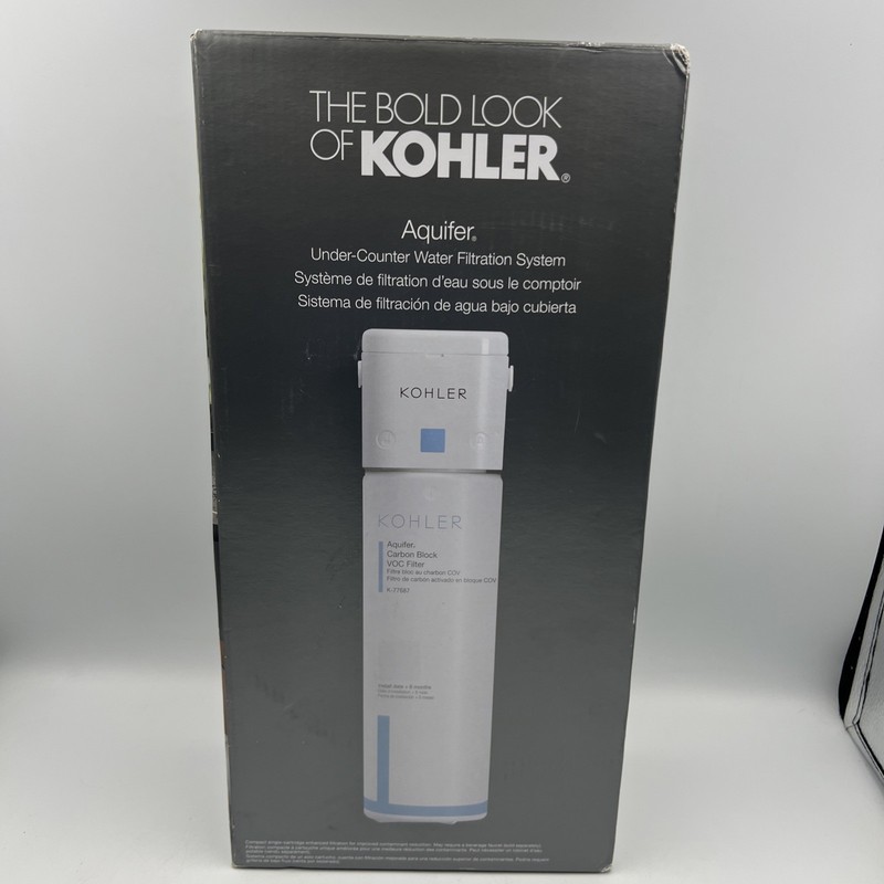 Kohler K-77685-NA Aquifer® Single-cartridge water filtration system