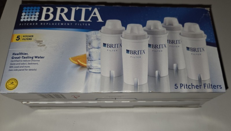 Ten BRITA Standard Water Pitcher Replacement Filters – 10 Pack OEM Original