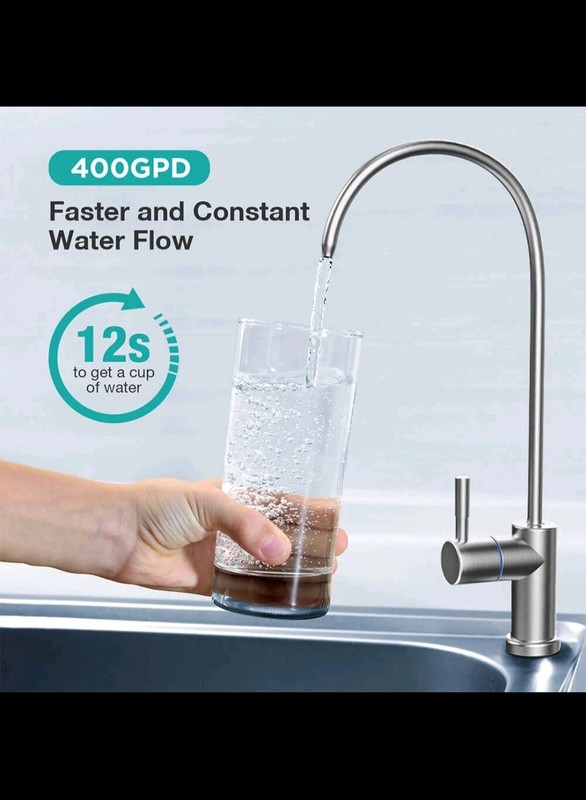 SimPure 400GPD Undersink Tankless RO System w/Remineralization T1-400ALK gallery