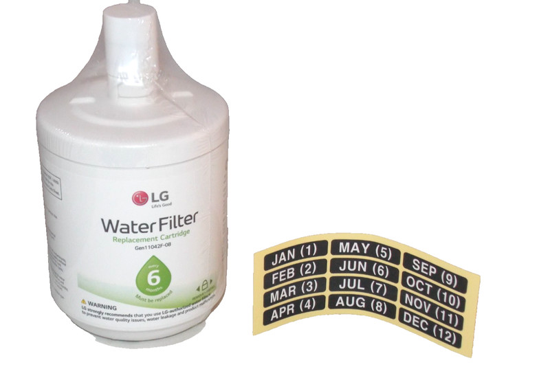 NIB LG Water Filter LT500P Replacement Cartridge - 6 Month, 500 Gallon Capacity gallery
