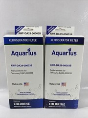 Set Of 2 NEW Aquarius AWF-DA29-00003B Replacement Filter For Samsung DA29-00003B