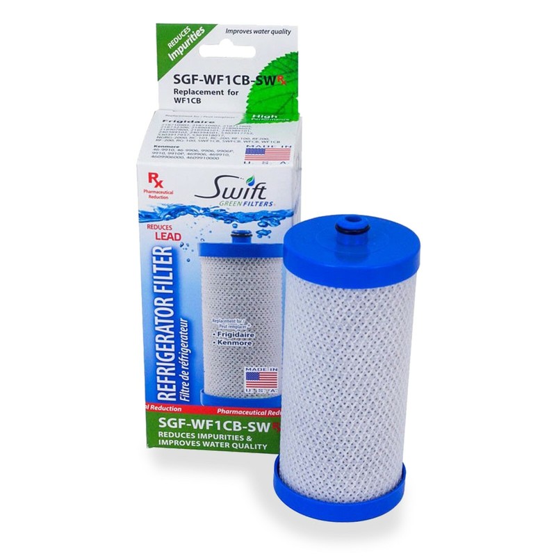 Swift Green SGF-WF1CB Rx Fits for Frigidaire WFCB, WF1CB water filter (6 Pack) gallery