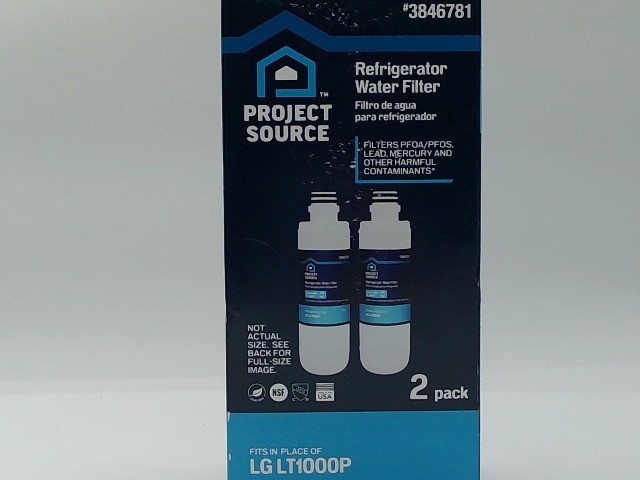 Project Source Twist-in Blue Refrigerator Water Filter L-5-2 Fits LG LT1000P gallery