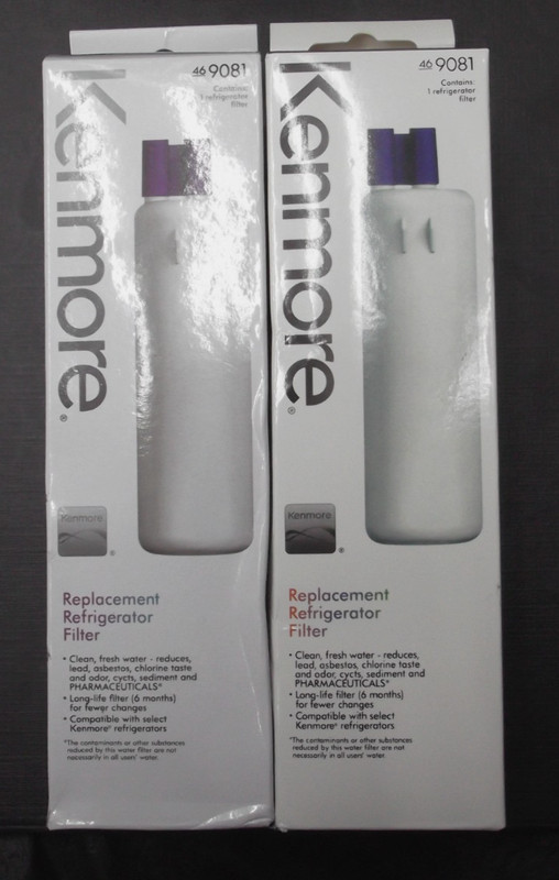 2 Pack Kenmore 9081 469081 46-9930 Replacement Refrigerator Ice Water Filter