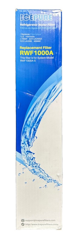 **NEW** – Icepure – RWF1000A – Refrigerator Water Filter – Replacement Filter
