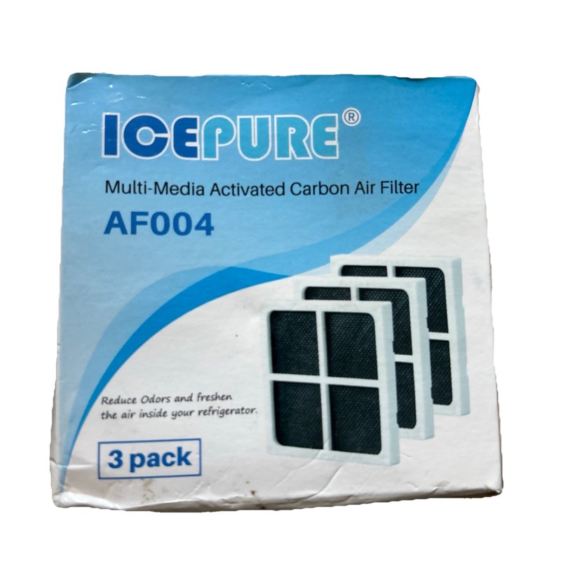 New ICEPURE Ice Pure AF004 Replacement Carbon Air Filter Open Box Sealed Parts gallery