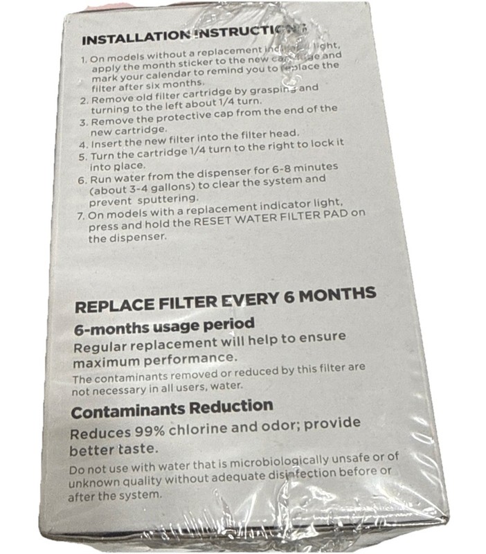 Novete Refrigerator Water Filter, RWFOA, Replacement For GE-KENMORE 46 9991, MWF gallery