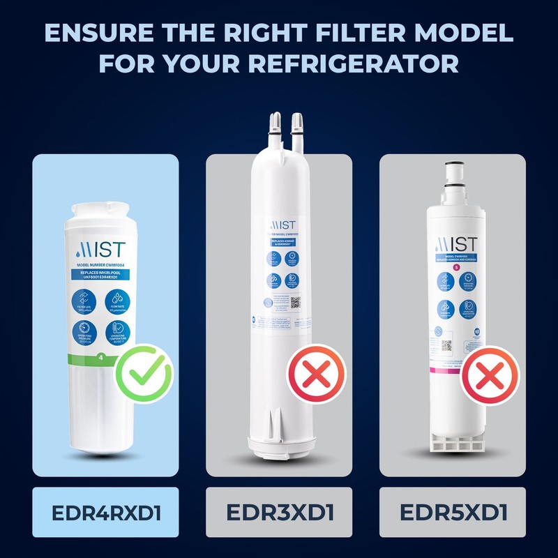 Whirlpool Maytag EveryDrop 4 EDR4RXD1 UKF8001 PUR Refrigerator Filter
