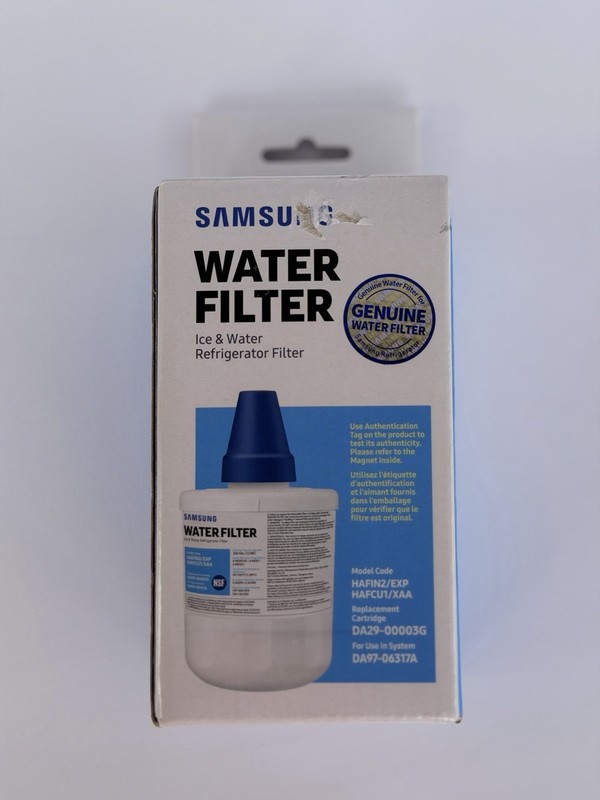 Genuine Samsung DA29-00003F HAFIN2/EXP HAFCU1/AXX OEM Refrigerator Filter
