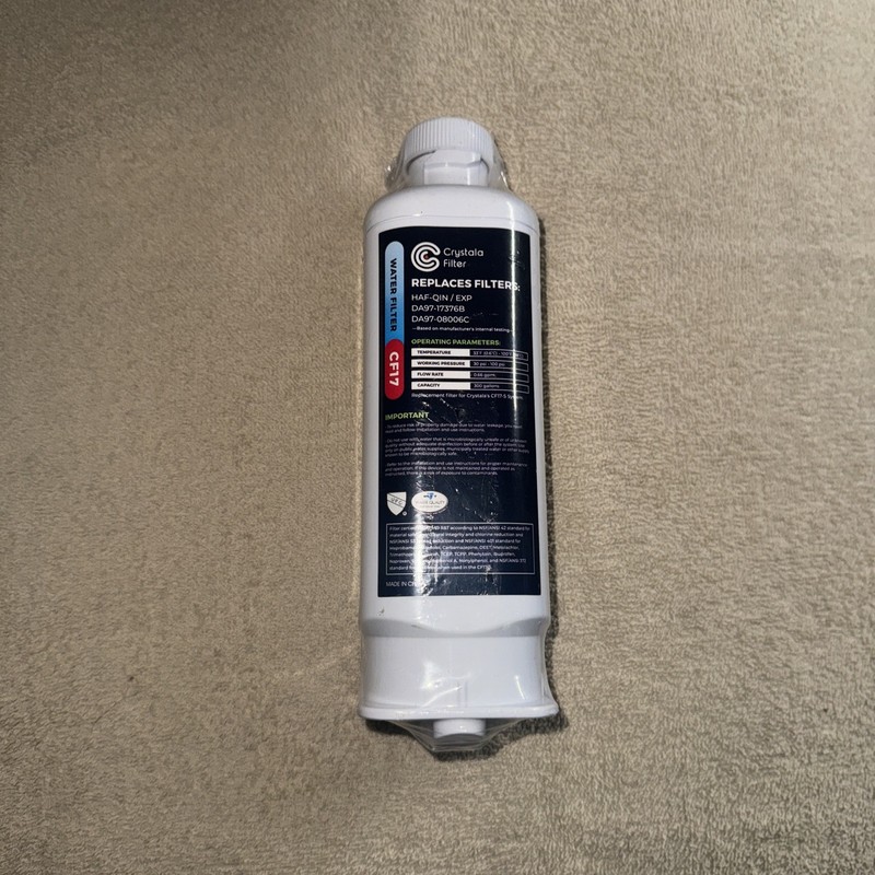 Crystals Water Filter CF17 Brand New