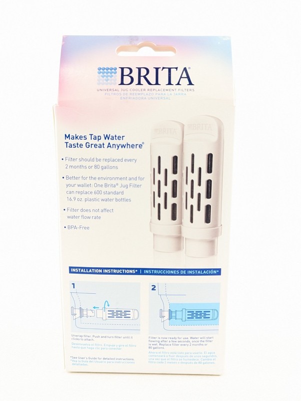 Brita Universal Jug Cooler Water Replacement Filters JUGRPLB4 - New Sealed gallery